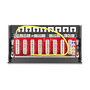 DeLOCK Mini Patchpanel de Escritorio RJ45 8 Puertos Cat.6A Blindado Negro