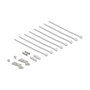 DeLOCK Mini Patchpanel de Escritorio RJ45 8 Puertos Cat.6A Blindado Negro