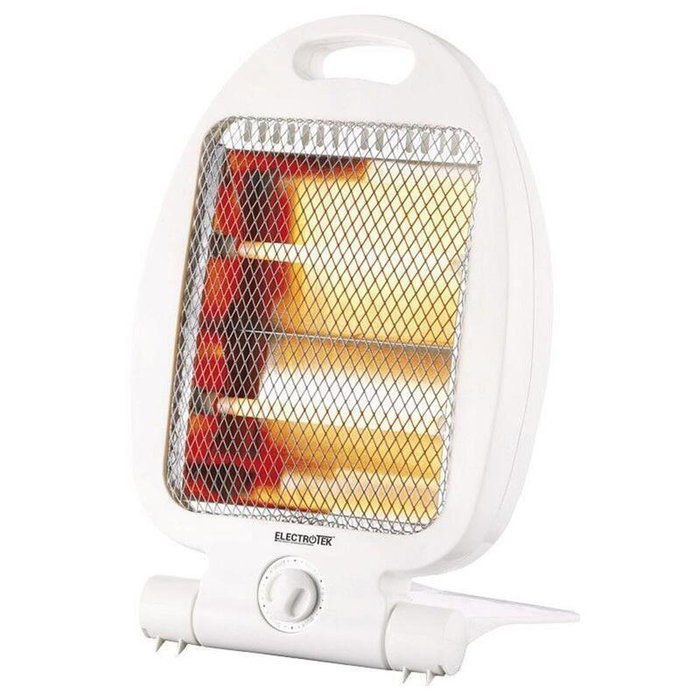 Thulos Estufa Electrica ET-QH01 400W 800W Estufa de Cuarzo con 2 Niveles de Temperatura y Sistema Anti-vuelco