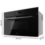 Cecotec Bolero Hexa MWO703800 Line Microondas Integrable de 34L