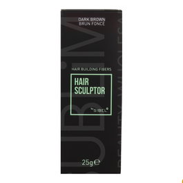 Sinelco Sibel HS Fibras Capilares Profesionales para Densidad Inmediata, Tono Castaño Oscuro, 25 g
