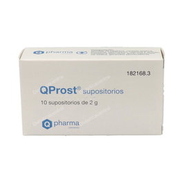 Q PHARMA Qprost 10 Supositorios