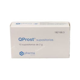Q PHARMA Qprost 10 Supositorios
