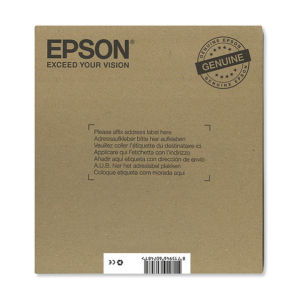 Epson T1306 C13T13064510 Pack de 3 Cartuchos de Tinta DURABrite Ultra, Color C/M/Y, XL, 10.1 ml, para Serie WorkForce y Stylus