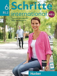 HUEBER, Schritte International Neu 6. Libro+Cuaderno B1.2