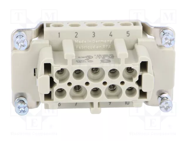 HARTING Han E® Plantilla de contacto hembra 10 polos