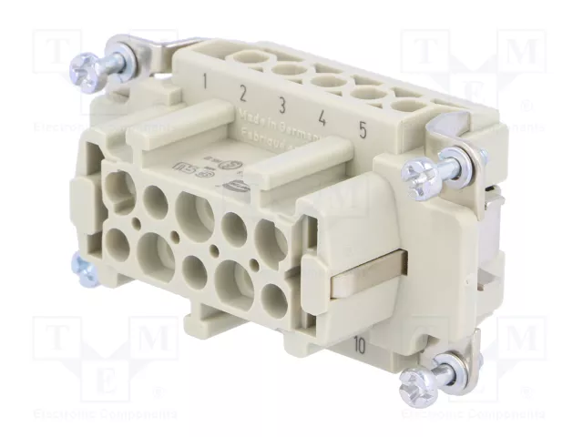 HARTING Han E® Plantilla de contacto hembra 10 polos