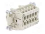 HARTING Han E® Plantilla de contacto hembra 10 polos