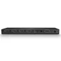 Lindy 38231 Splitter Divisor HDMI 2.0 1 Entrada 4 Salidas 4K Ultra HD 60Hz con Audio y Extractor, Negro, Metal