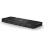 Lindy 38231 Splitter Divisor HDMI 2.0 1 Entrada 4 Salidas 4K Ultra HD 60Hz con Audio y Extractor, Negro, Metal