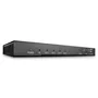 Lindy 38231 Splitter Divisor HDMI 2.0 1 Entrada 4 Salidas 4K Ultra HD 60Hz con Audio y Extractor, Negro, Metal