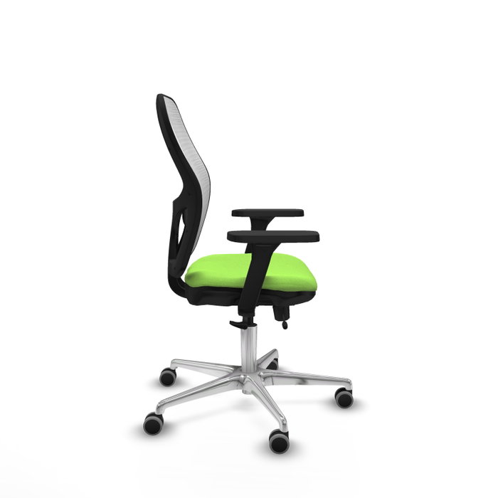PIQUERAS Y CRESPO Silla de oficina Jorquera Pistacho/Blanco con mecanismo Sincro/Traslack PIQUERAS Y CRESPO Silla de oficina Jorquera Pistacho/Blanco con mecanismo Sincro/Traslack
