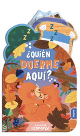 AUZOU EDITIONS, Cucutras. ¿Quién duerme ahí? - ¡Libro de sonido y lengüetas que brilla en la oscuridad!