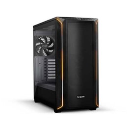 Be Quiet! BGW61 Shadow Base 800 DX Black - Torre Gaming E-ATX Mid-Tower, Flujo de Aire Optimizado, 3 Ventiladores PWM 140mm, ARGB Frontal, Cristal Templado, Negro