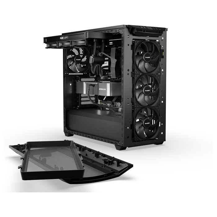 be quiet! SHADOW BASE 800DX Black Midi Tower PC Negro