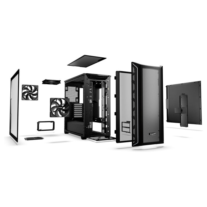 be quiet! SHADOW BASE 800DX Black Midi Tower PC Negro