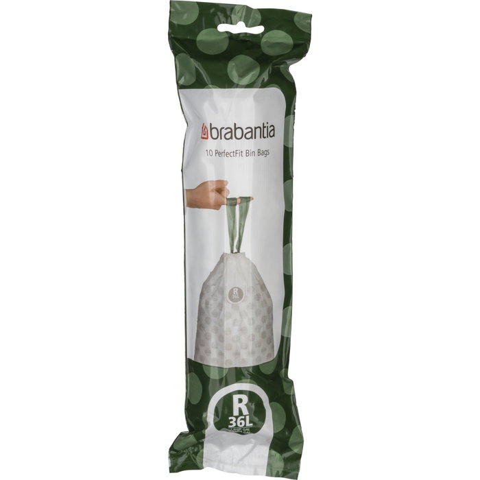 Brabantia PerfectFit Tipo R Bolsas de Basura de 36 L, 10 unidades Brabantia PerfectFit Tipo R Bolsas de Basura de 36 L, 10 unidades