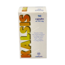 Catalysis Kalsis Suplemento Alimenticio con Vitaminas y Minerales, 592 mg, 90 Cápsulas