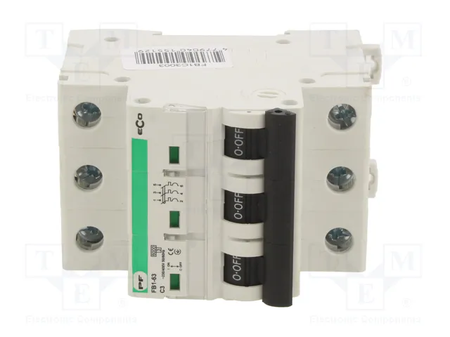 Promfactor Baltic Interruptor magnetotérmico ECO 3A 3 polos
