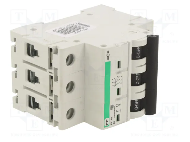 Promfactor Baltic Interruptor magnetotérmico ECO 3A 3 polos