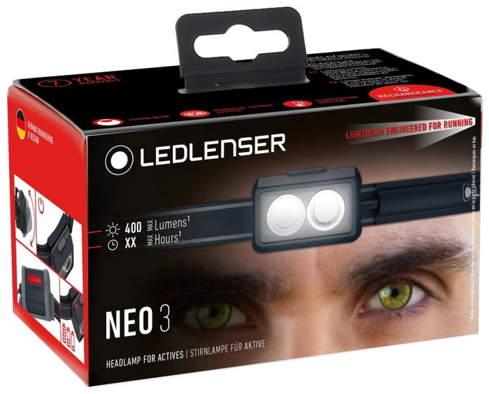 Ledlenser NEO3 negra