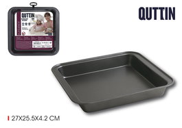 Quttin Molde Cuadrado 27 x 25.5 x 4.2 cm (12 Unidades)