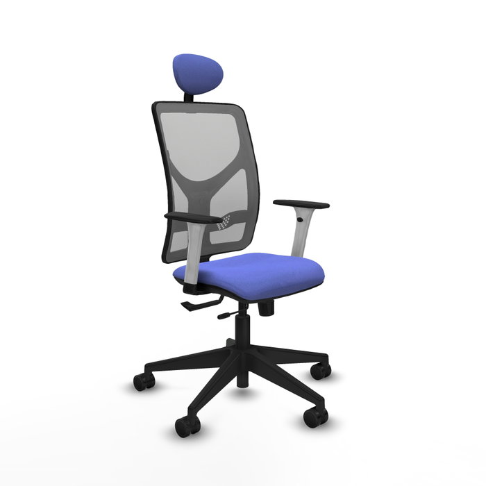 PIQUERAS Y CRESPO Silla de oficina Motilla con mecanismo Sincro/Traslack Azul claro PIQUERAS Y CRESPO Silla de oficina Motilla con mecanismo Sincro/Traslack Azul claro