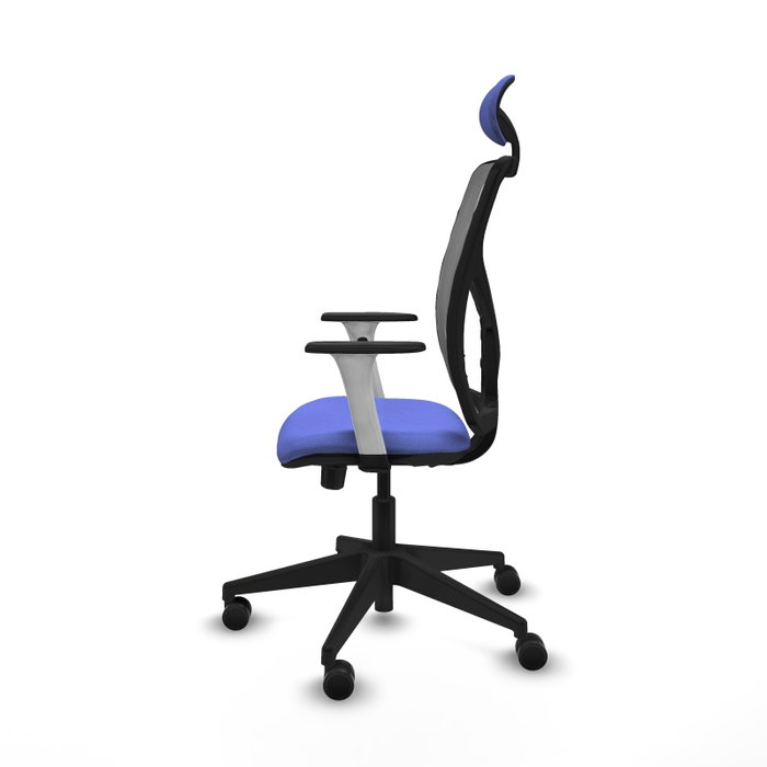 PIQUERAS Y CRESPO Silla de oficina Motilla con mecanismo Sincro/Traslack Azul claro PIQUERAS Y CRESPO Silla de oficina Motilla con mecanismo Sincro/Traslack Azul claro