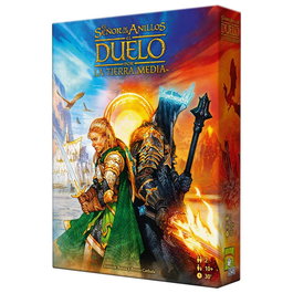 Repos Production 7DUMEES01 - El Señor de los Anillos: Duelo por la Tierra Media, Juego de Mesa Estratégico basado en 7 Wonders Duel para 2 Jugadores