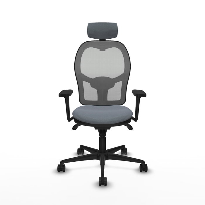 PIQUERAS Y CRESPO Silla de oficina Jorquera Gris con Mecanismo Sincro PIQUERAS Y CRESPO Silla de oficina Jorquera Gris con Mecanismo Sincro