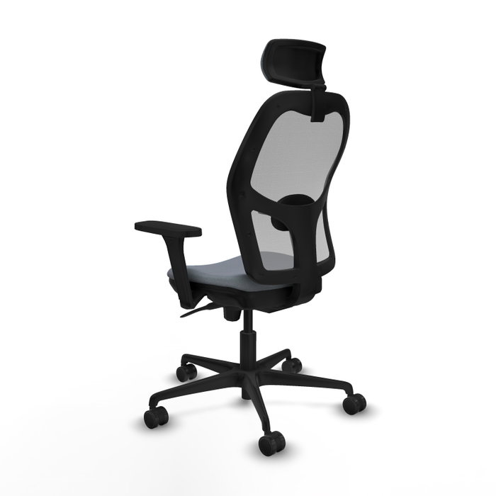 PIQUERAS Y CRESPO Silla de oficina Jorquera Gris con Mecanismo Sincro PIQUERAS Y CRESPO Silla de oficina Jorquera Gris con Mecanismo Sincro