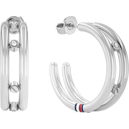 Pendientes Mujer Tommy Hilfiger 2780614 Plata de ley 925 Plateado