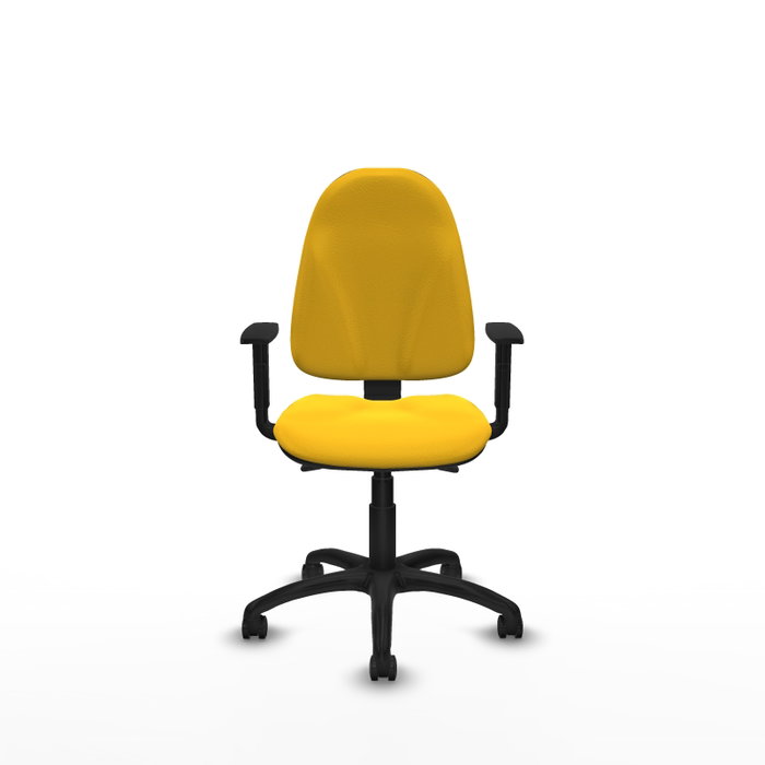 PIQUERAS Y CRESPO Silla de oficina Algarra Amarillo con mecanismo Asincro PIQUERAS Y CRESPO Silla de oficina Algarra Amarillo con mecanismo Asincro