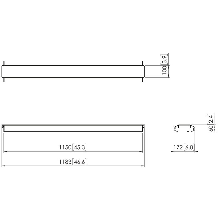 Vogel's Barra transversal para videowall Connect-it 1150mm Negro Vogel's Barra transversal para videowall Connect-it 1150mm Negro