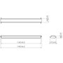 Vogel's Barra transversal para videowall Connect-it 1150mm Negro