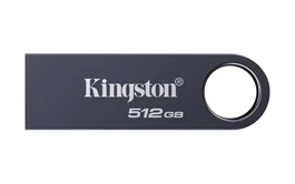 Kingston DataTraveler SE9 G3 USB 3.2 Gen 1 512GB - Unidad Flash USB Tipo A con Carcasa Metálica, Negro, Lectura 220MB/s, Escritura 100MB/s, ke-u2x512-1ac