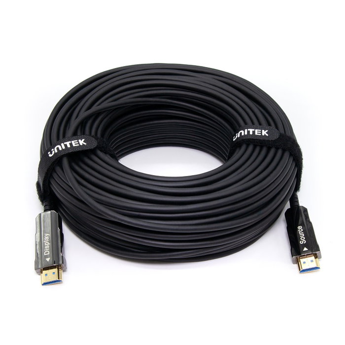 Unitek Cable HDMI 2.0 AOC 4K 60Hz 15m Negro
