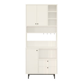 Hanah Home RE6-W Armario Multiusos Blanco 88x205x35.5 cm