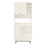 Hanah Home RE6-W Armario Multiusos Blanco 88x205x35.5 cm