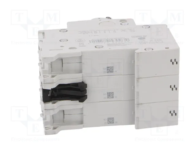 ABB S200 S20-D2 Interruptor magnetotérmico 3 polos 20A 6kA ABB S200 S20-D2 Interruptor magnetotérmico 3 polos 20A 6kA