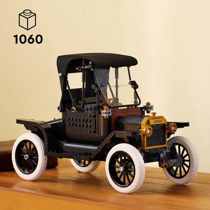Lego 11376 Icons Ford Model T Set para Adultos, Maqueta de Coche de Colección, Regalo para Constructores