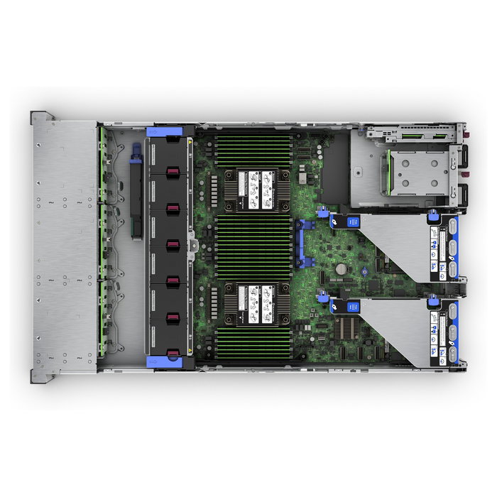 HP Enterprise Server DL380 Gen11 2U XEON 4510 64GB DDR5 RAM 2x8TB LFF SATA HDD MR416i-p 1000W PS