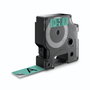 Dymo Cinta D1 Negro sobre Verde 19mm x 7m