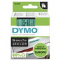 Dymo Cinta D1 Negro sobre Verde 19mm x 7m