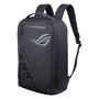 ASUS Mochila ROG Backpack BP1501G para portátil 15-17", Negro/Gris, Poliéster Impermeable, 18 Litros, 43,2 cm