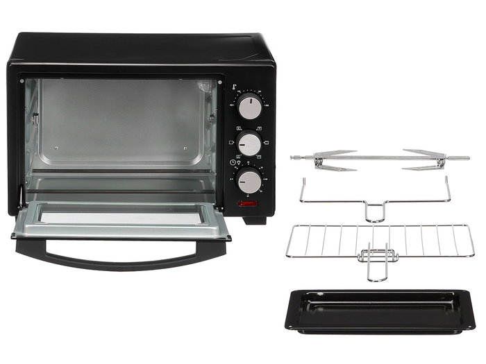 ARGON Horno de 19L 1280W Negro-Gris ARGON Horno de 19L 1280W Negro-Gris