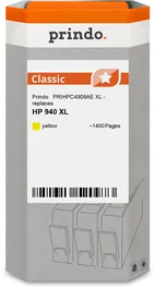 Prindo Cartucho de tinta amarillo PRIHPC4909AE Classic XL