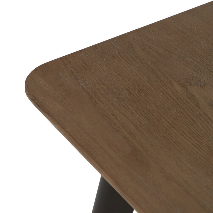 Ixia Mesa Auxiliar Natural-Negro de Madera y Metal Ixia Mesa Auxiliar Natural-Negro de Madera y Metal