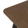 Mesa Auxiliar Natural-Negro Madera-Metal 58 X 58 X 60 cm