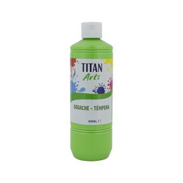 Tempera Titan Arts Creative Escolar 500Ml Verde Vivo